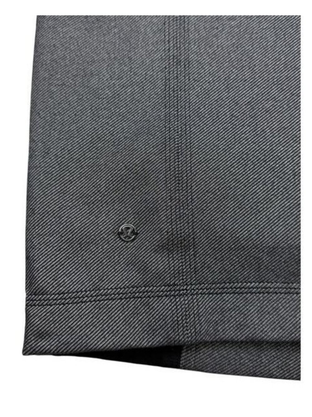 Lulu Cocoon Car Coat Coco Pique Black Long Jacket - Picture 6 of 8